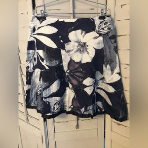 Silk/cotton blend skirt by Chicos. Size M
